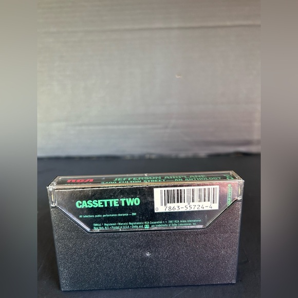 Jefferson Airplane – 2400 Fulton Street - Cassette 1987 cassette one - Picture 3 of 4